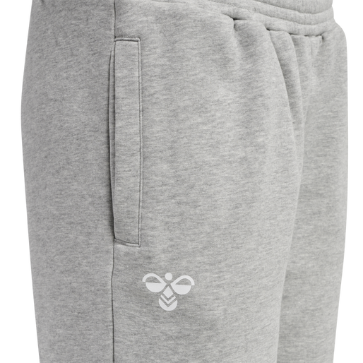 hmlGG12 SWEAT PANTS WOMAN, GREY MELANGE hmlGG12 SWEAT PANTS WOMAN, GREY MELANGE, packshot