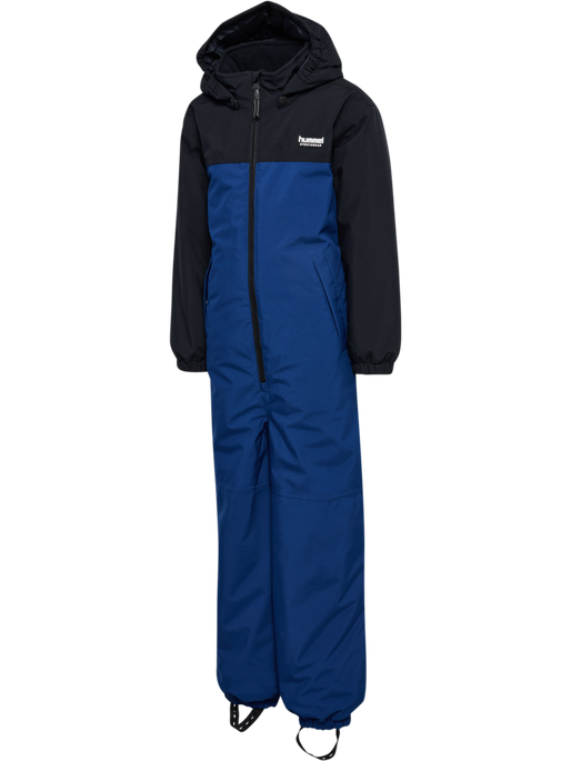 hmlJR BLOCK SNOWSUIT WP, ESTATE BLUE hmlJR BLOCK SNOWSUIT WP, ESTATE BLUE, packshot