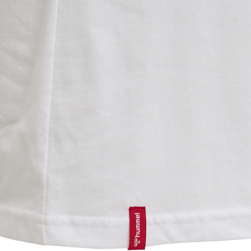hmlRED BASIC T-SHIRT S/S WOMAN, WHITE hmlRED BASIC T-SHIRT S/S WOMAN, WHITE, packshot