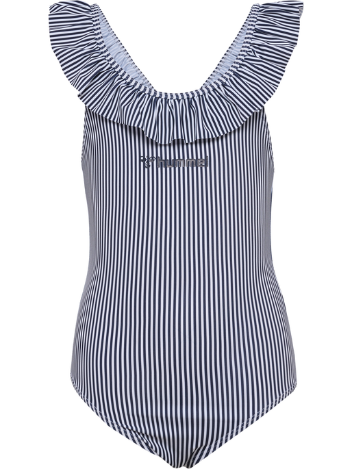 hmlFRILLI SWIMSUIT, NAVY BLAZER/BRIGHT WHITE hmlFRILLI SWIMSUIT, NAVY BLAZER/BRIGHT WHITE, packshot