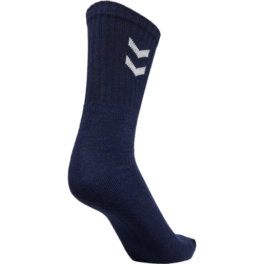 3-Pack Basic Sock, MARINE, packshot