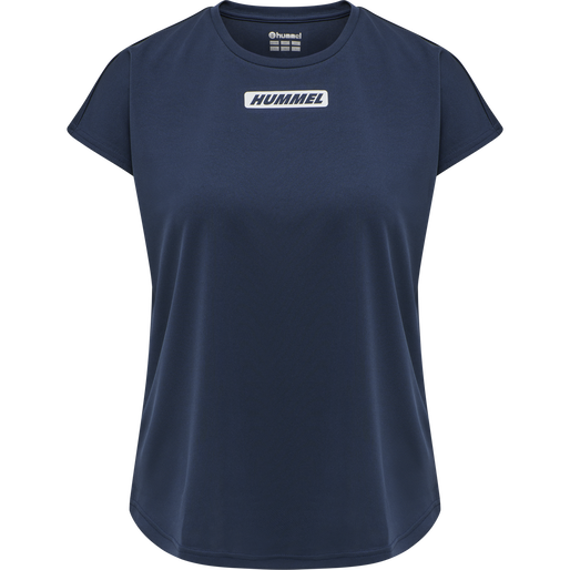 hmlTE TOLA LOOSE T-SHIRT, INSIGNIA BLUE, packshot