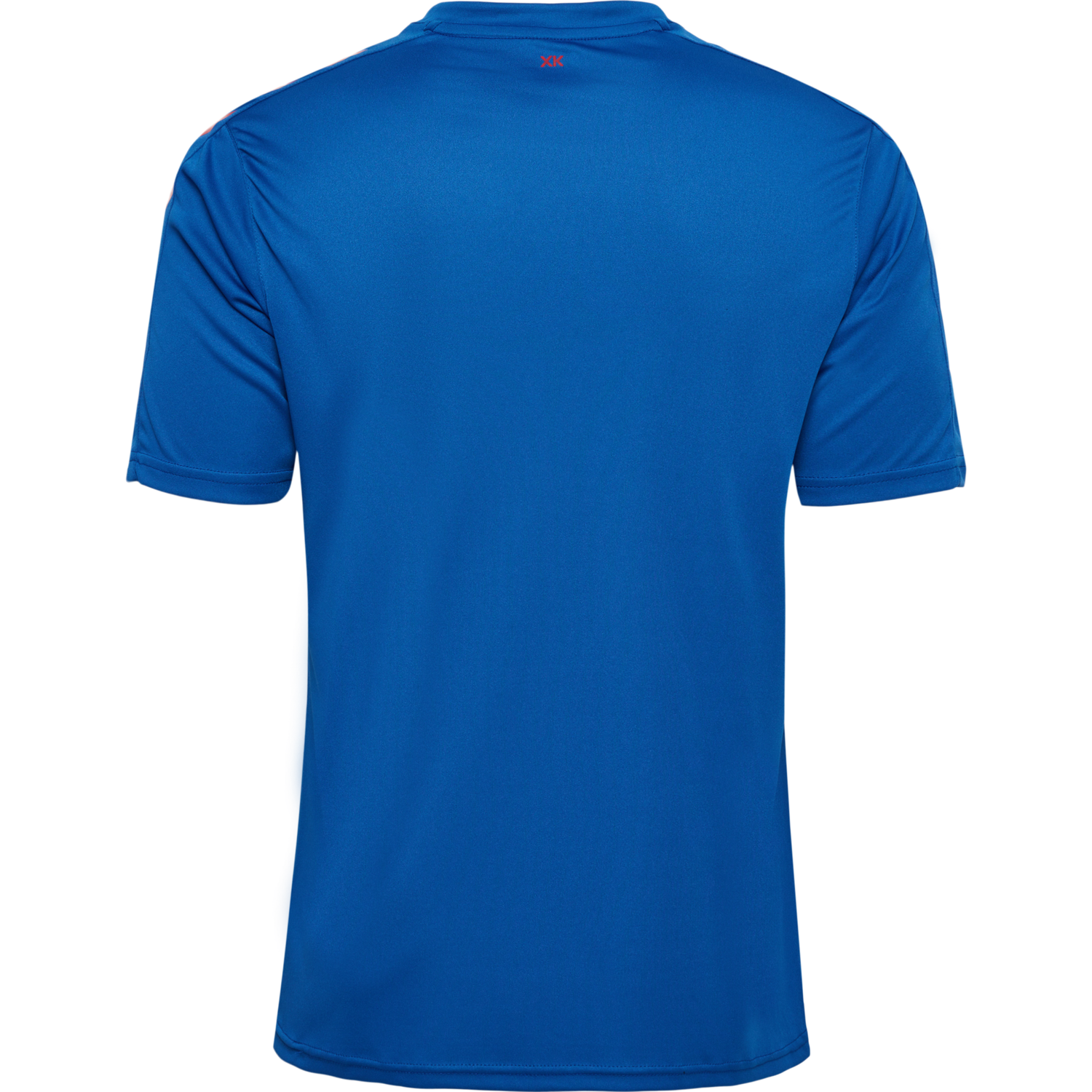 hmlCORE XK STRIPED JERSEY S/S, TRUE BLUE/TRUE RED, packshot