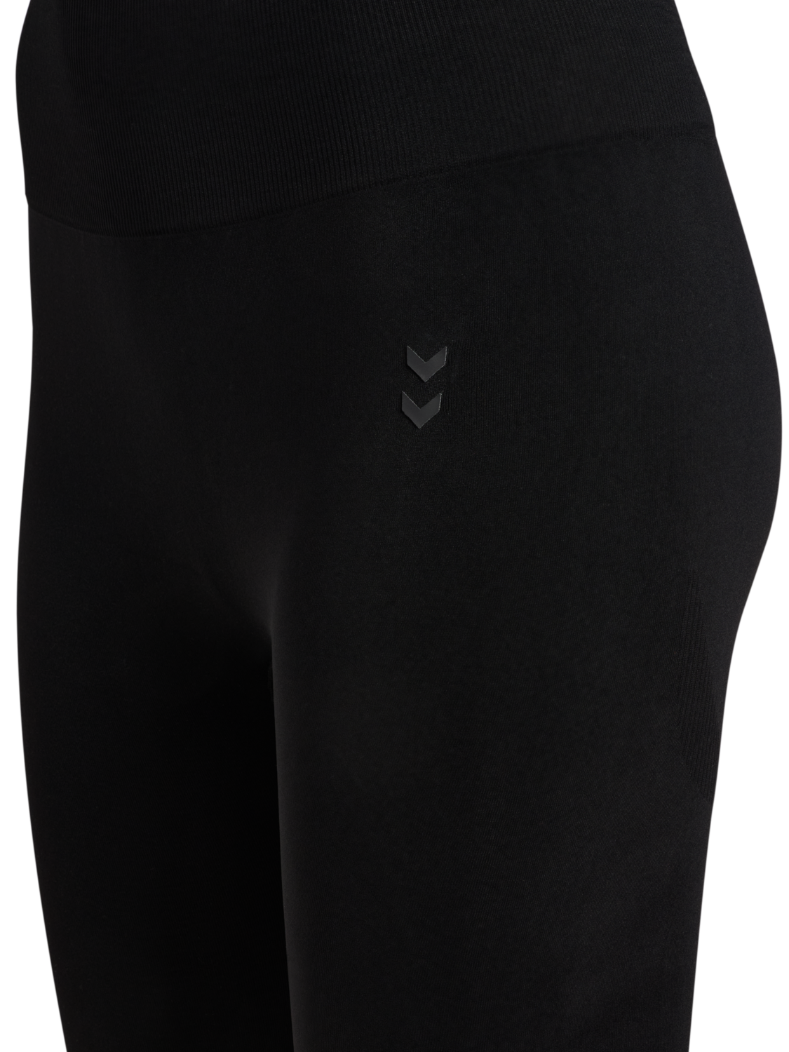hmlFLOW TIGHTS, BLACK, packshot