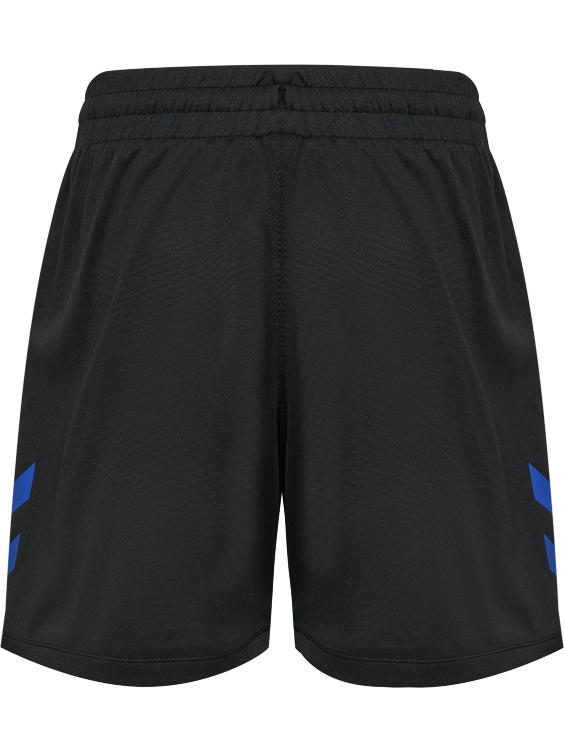 hmlBLAZE CLUB 26 POLY SHORTS KIDS, BLACK/BLUE, packshot