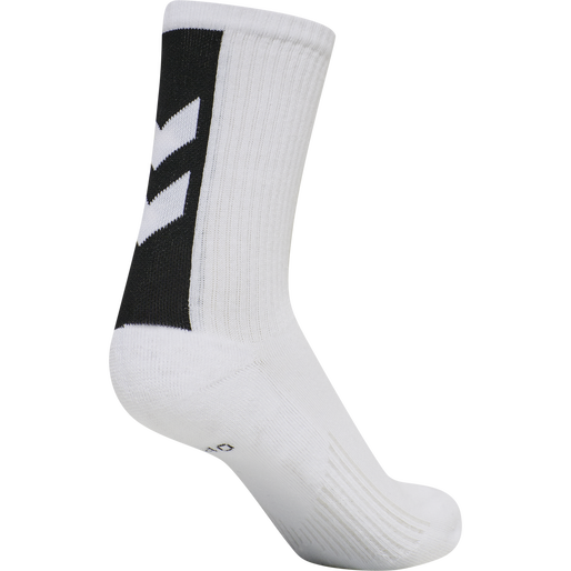 hmlLEGACY CHEVRON 4-PACK SOCKS MIX, WHITE, packshot