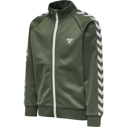 HMLKICK ZIP JACKET, THYME, packshot