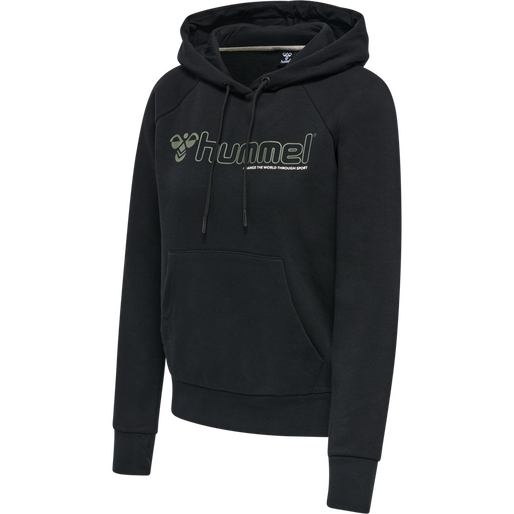 hmlNONI HOODIE, BLACK, packshot