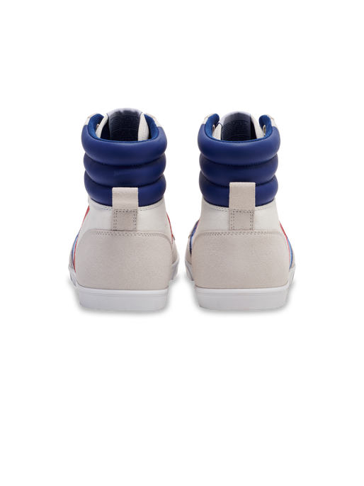 HUMMEL SLIMMER STADIL HIGH, WHITE/BLUE/RED/GUM HUMMEL SLIMMER STADIL HIGH, WHITE/BLUE/RED/GUM, packshot