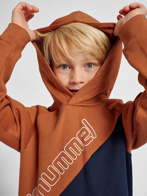 naturlig Artifact komponent hummel AXEL HOODIE - SIERRA | hummel.dk