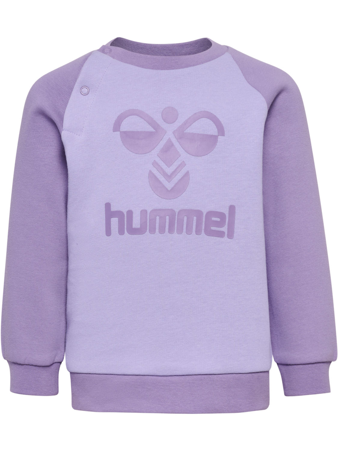 hmlHUMMING CREWSUIT, CHALK VIOLET, packshot
