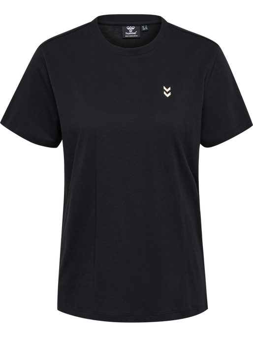 hmlPULSE W T-SHIRT, BLACK hmlPULSE W T-SHIRT, BLACK, packshot