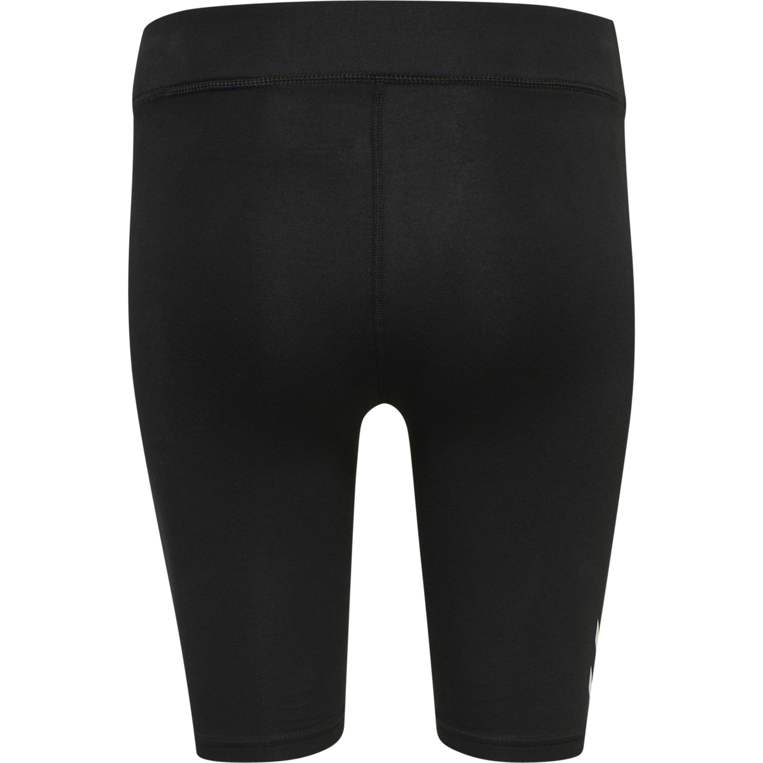 hmlTE MAJA MW COTTON TIGHT SHORTS, BLACK, packshot