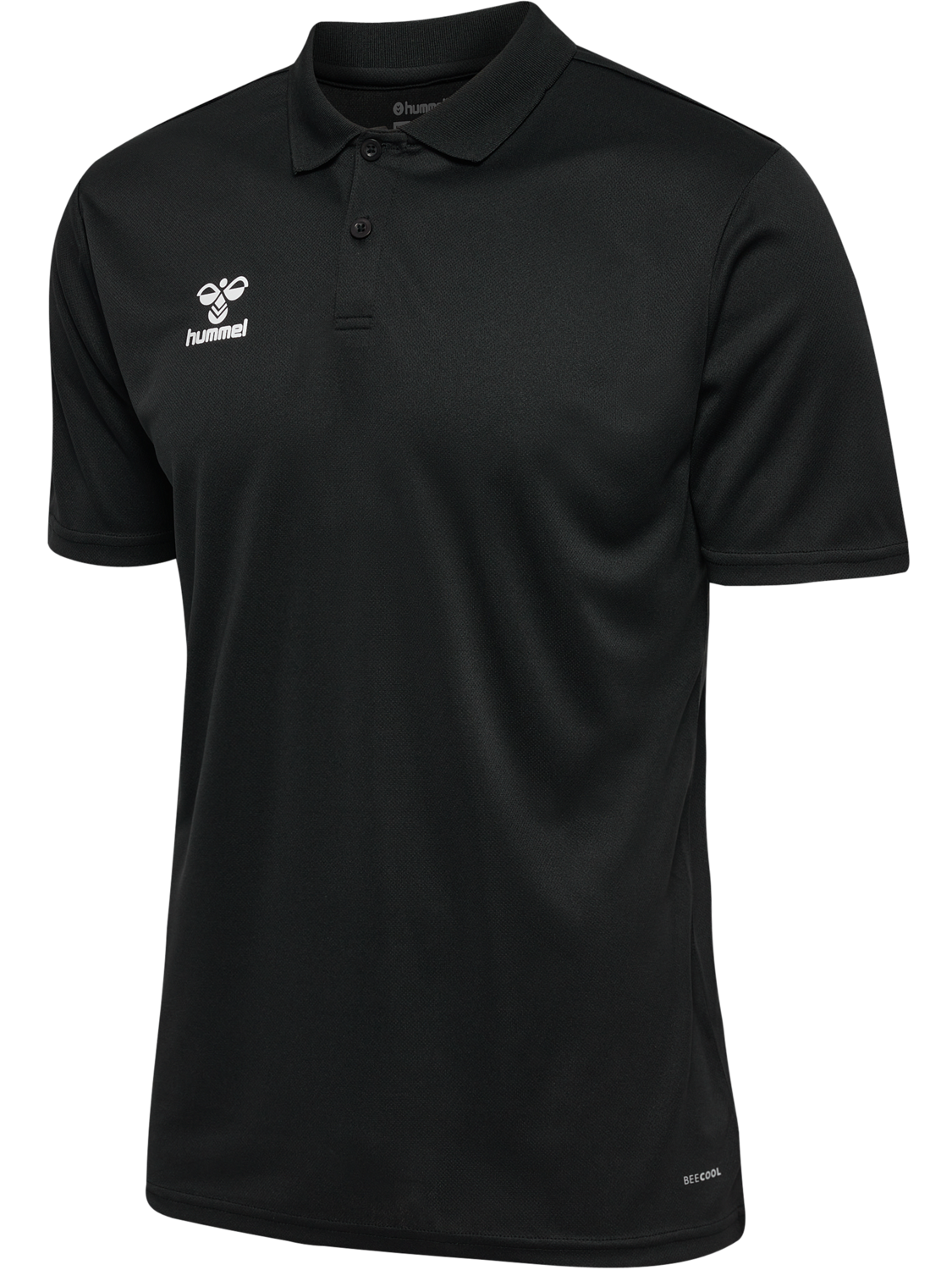 hmlESSENTIAL POLO, BLACK, packshot