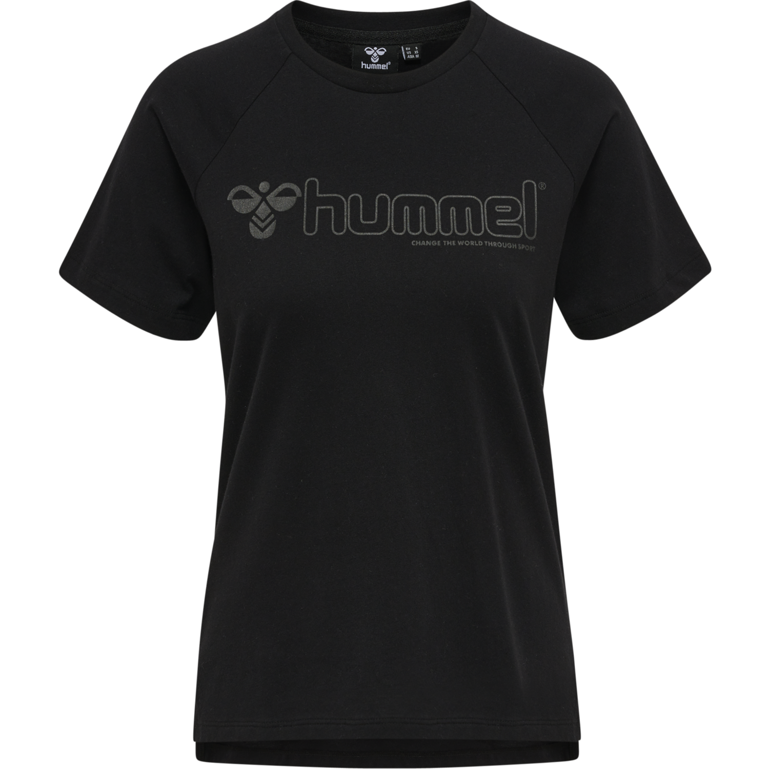 hmlNONI 2.0 T-SHIRT, BLACK, packshot