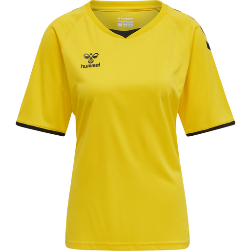 hmlCORE VOLLEY TEE WO, BLAZING YELLOW, packshot