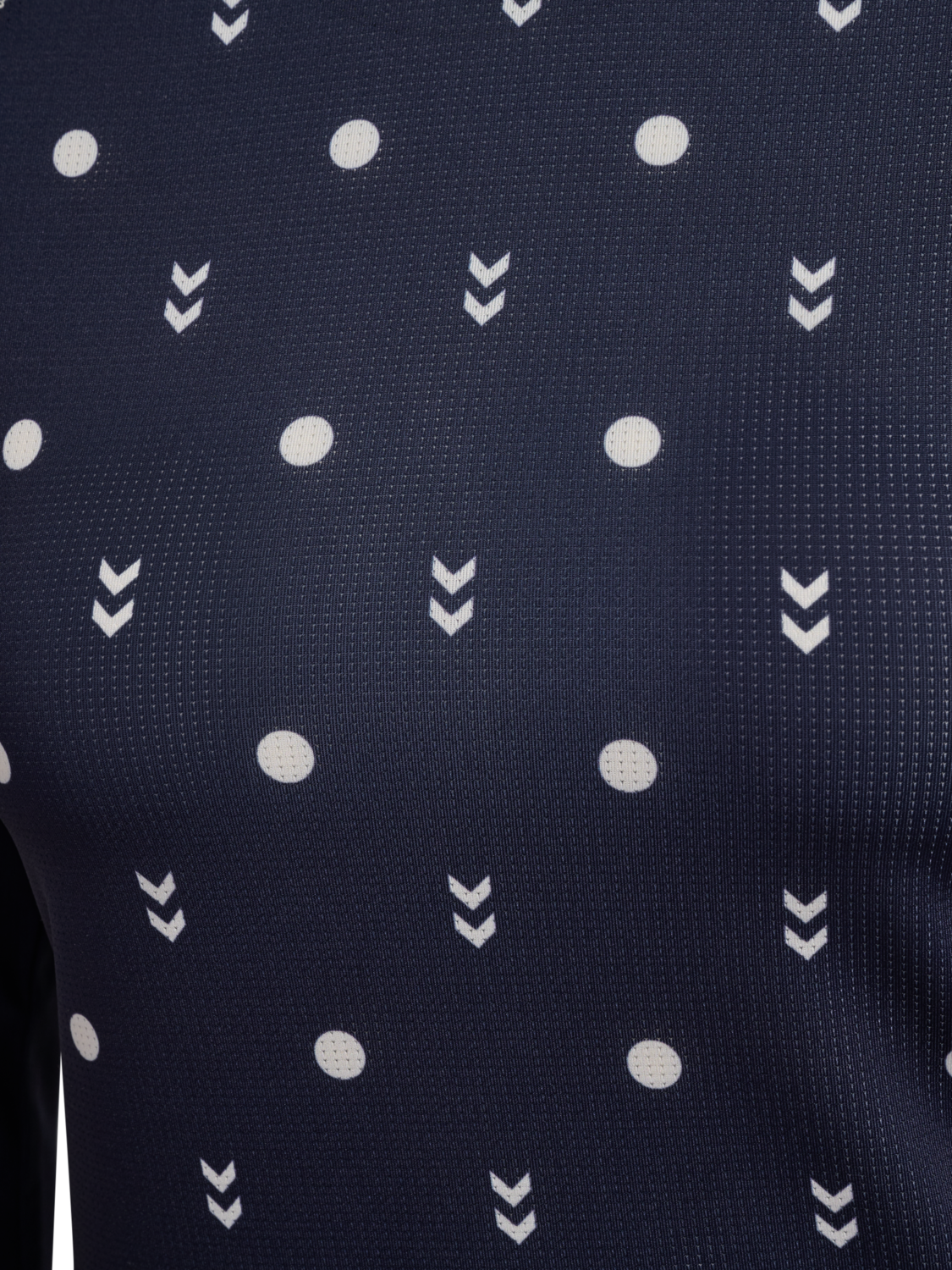hmlI-D MESH T-SHIRT L/S, NIGHT SKY, packshot