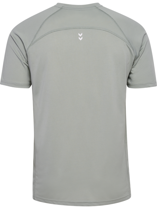 hmlPULSE WORKOUT T-SHIRT S/S, BELGIAN BLOCK, packshot