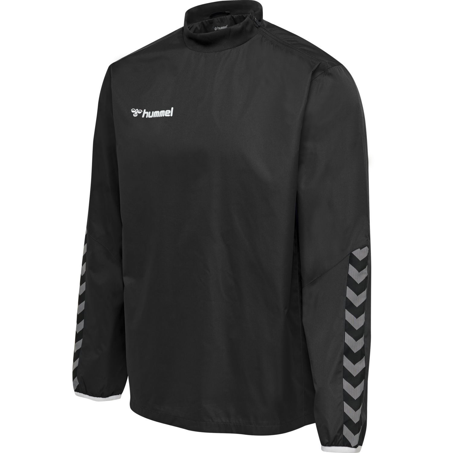 hmlAUTHENTIC WIND BREAKER, BLACK/WHITE, packshot