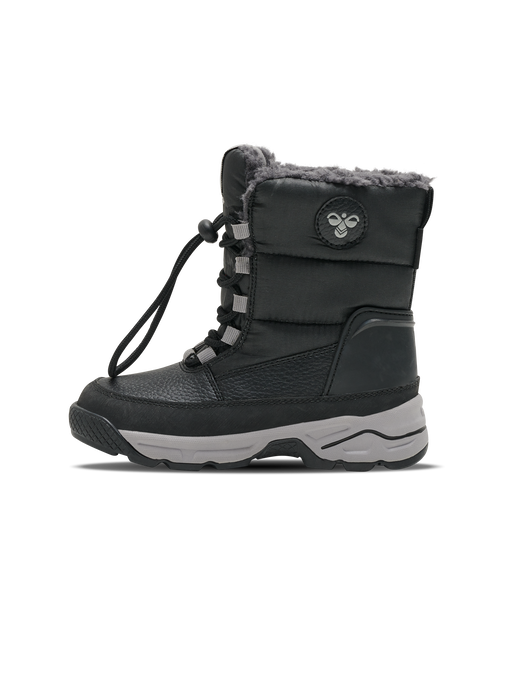 SNOW BOOT LOW JR, BLACK, packshot