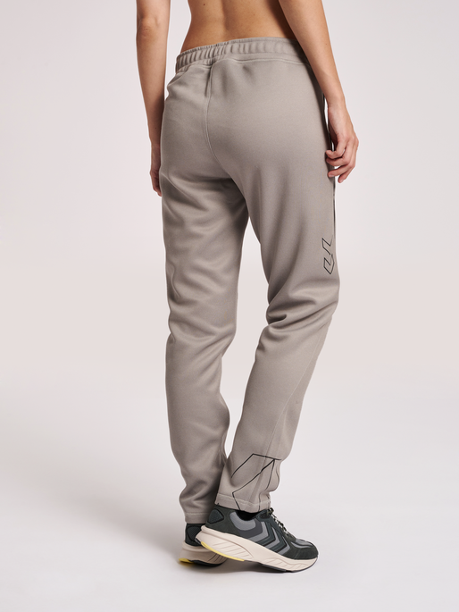hmlCIMA XK PANTS WOMAN, GREY MELANGE, model