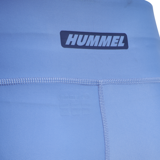 hmlTE TOLA HW TIGHT SHORTS, MARINA, packshot