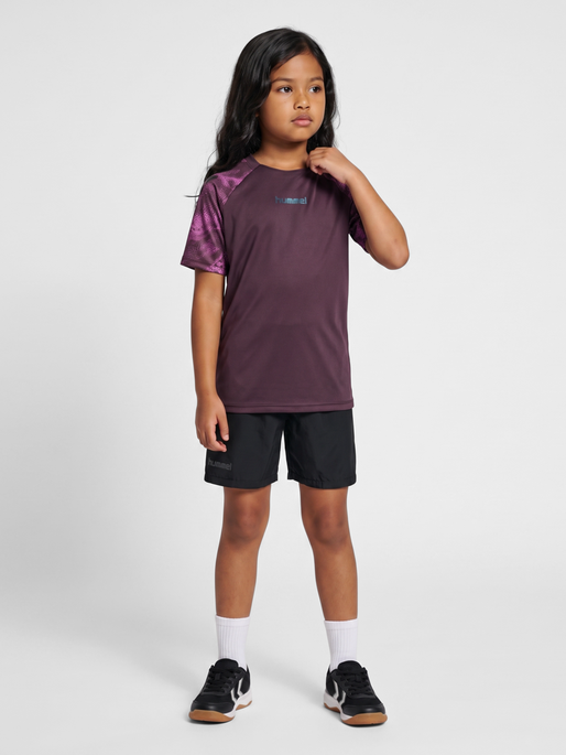 hmlBLAZE26 PRO TRAINING JERSEY KIDS, HUCKLEBERRY, model
