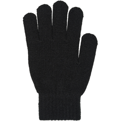 hmlKVINT GLOVE 3 PK, BLACK/GREY MELANGE, packshot