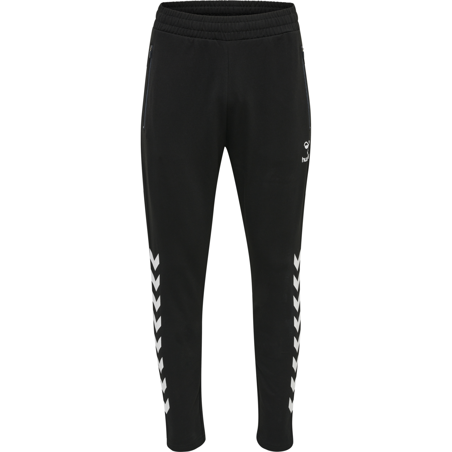 hmlRAY 2.0 TAPERED PANTS, BLACK, packshot