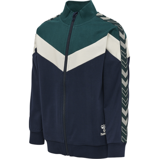 hmlBRADLEY ZIP JACKET, BLACK IRIS, packshot