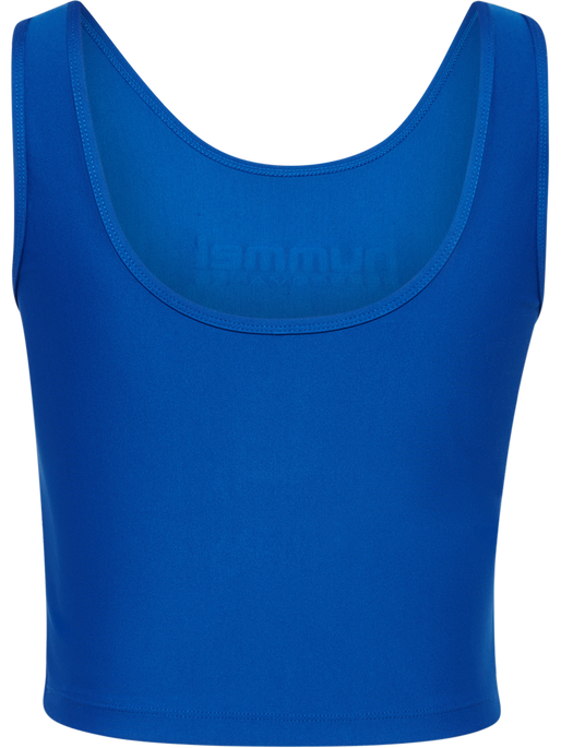 hmlFAST CROPPED TOP, OLYMPIAN BLUE hmlFAST CROPPED TOP, OLYMPIAN BLUE, packshot