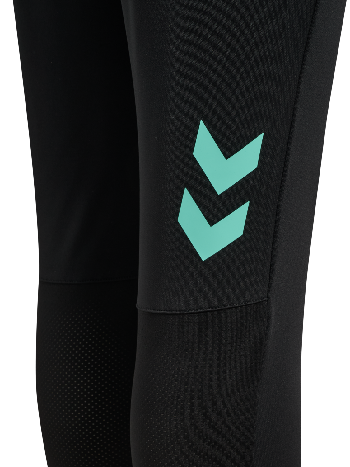 hmlBLAZE 2.0 TRAINING PANTS KIDS, BLACK/POOL BLUE, packshot