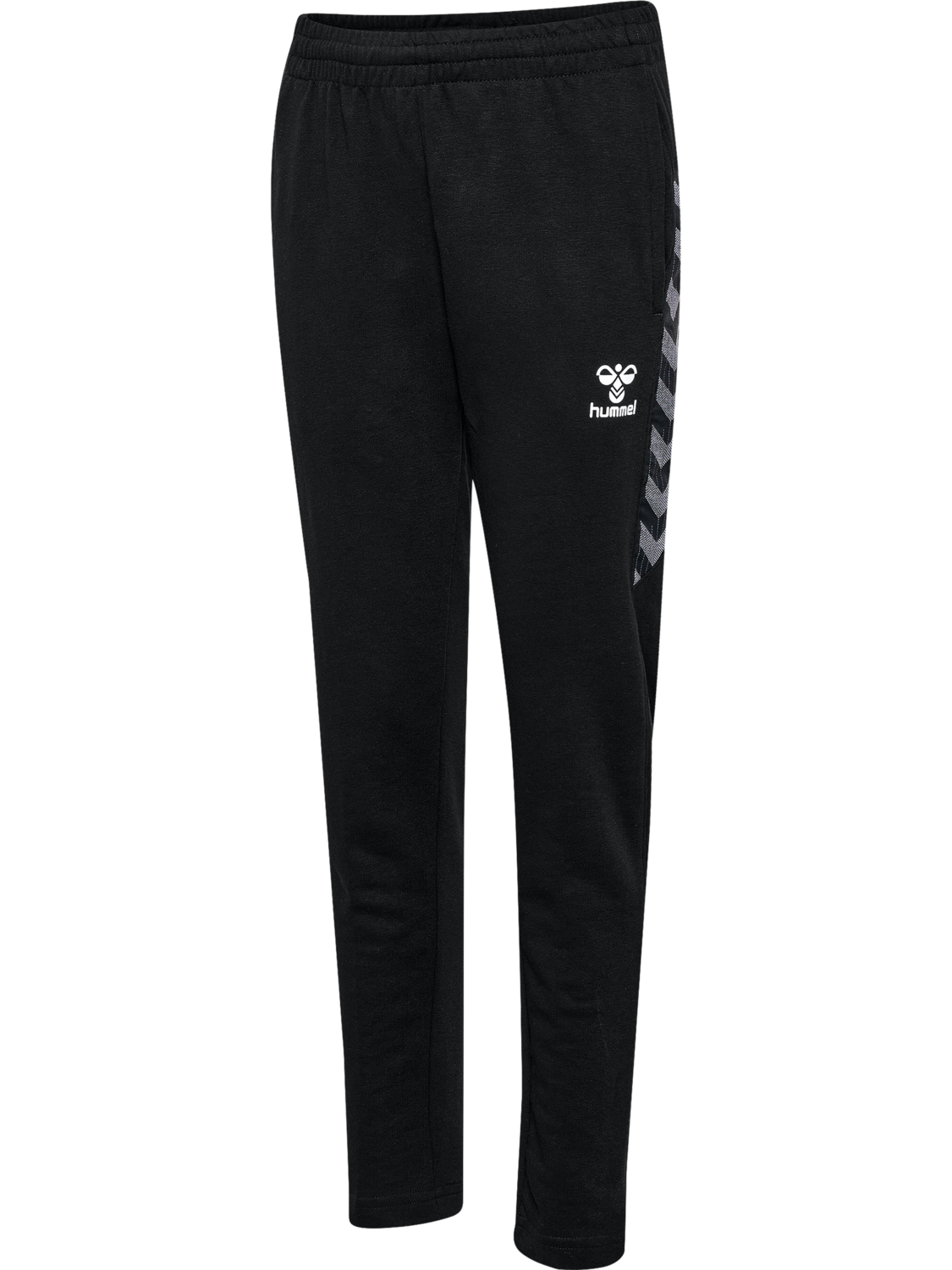 hmlAUTHENTIC CO TRAINING PANTS KIDS, BLACK, packshot