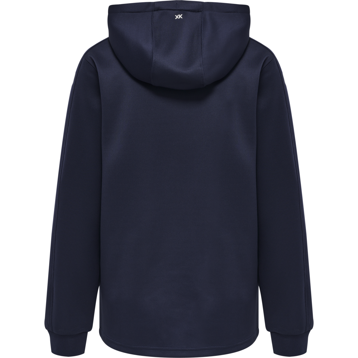 hmlCORE XK POLY ZIP HOOD SWEAT WOMA, MARINE, packshot