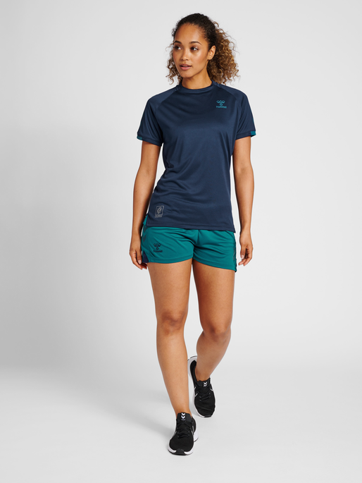 hmlGG12 ACTION JERSEY S/S WOMAN, MARINE, model
