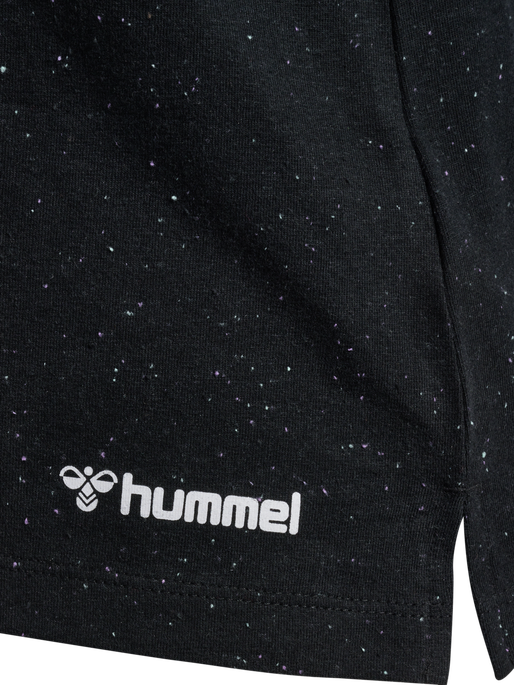 hmlMT ULTRA TOP, BLACK/MULTI COLOUR MELANGE, packshot