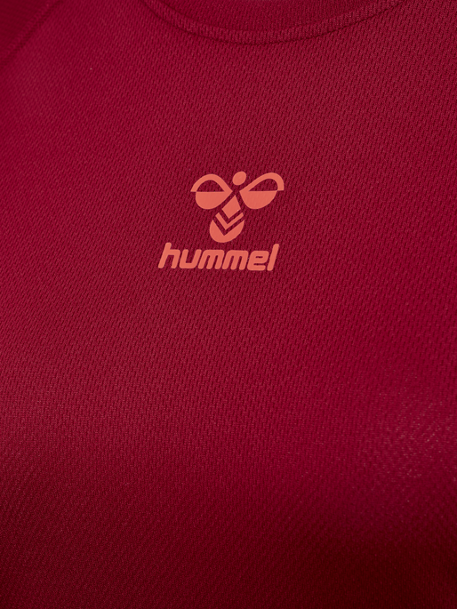 hmlSPRINT MESH T-SHIRT L/S WOMAN, 4863, packshot