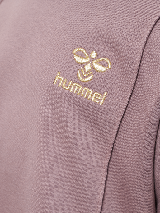 hmlHELLE DRESS L/S, TWILIGHT MAUVE, packshot