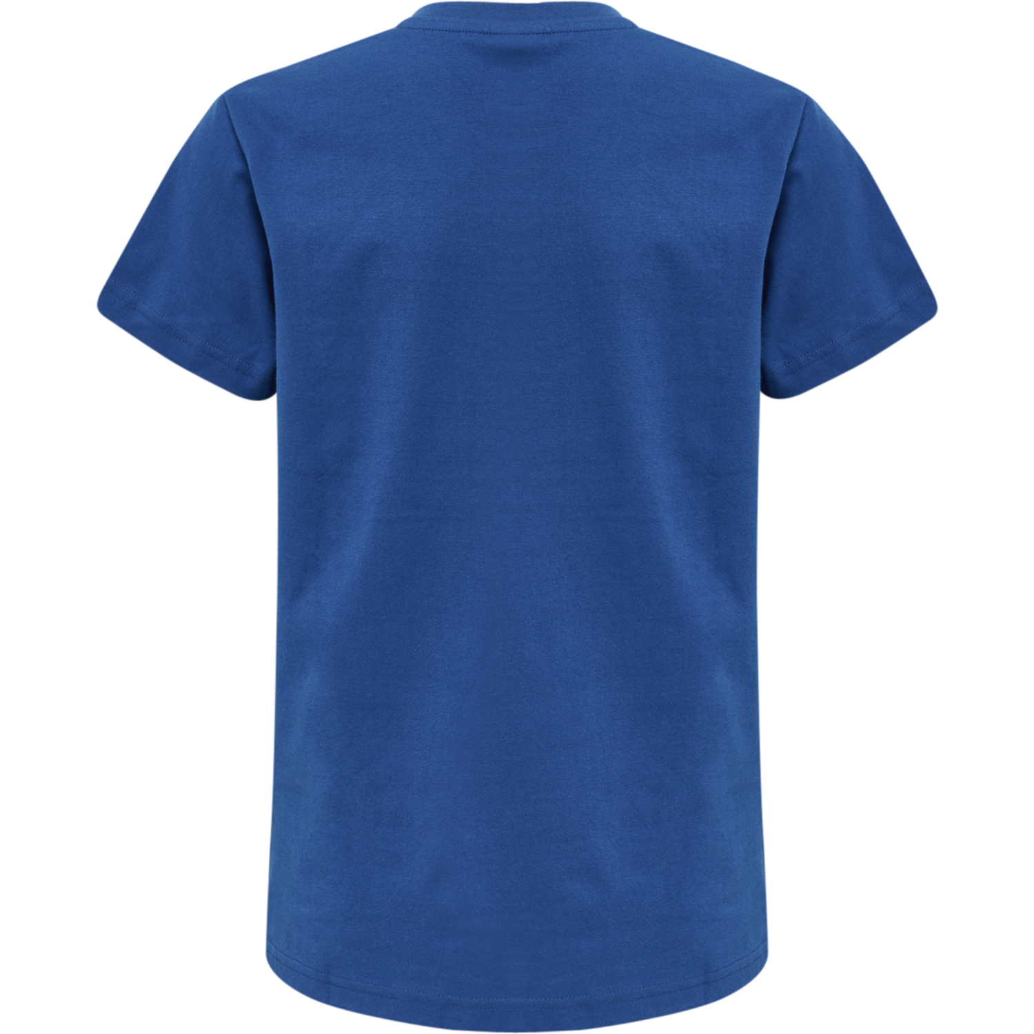 hmlRED BASIC T-SHIRT S/S KIDS, TRUE BLUE, packshot