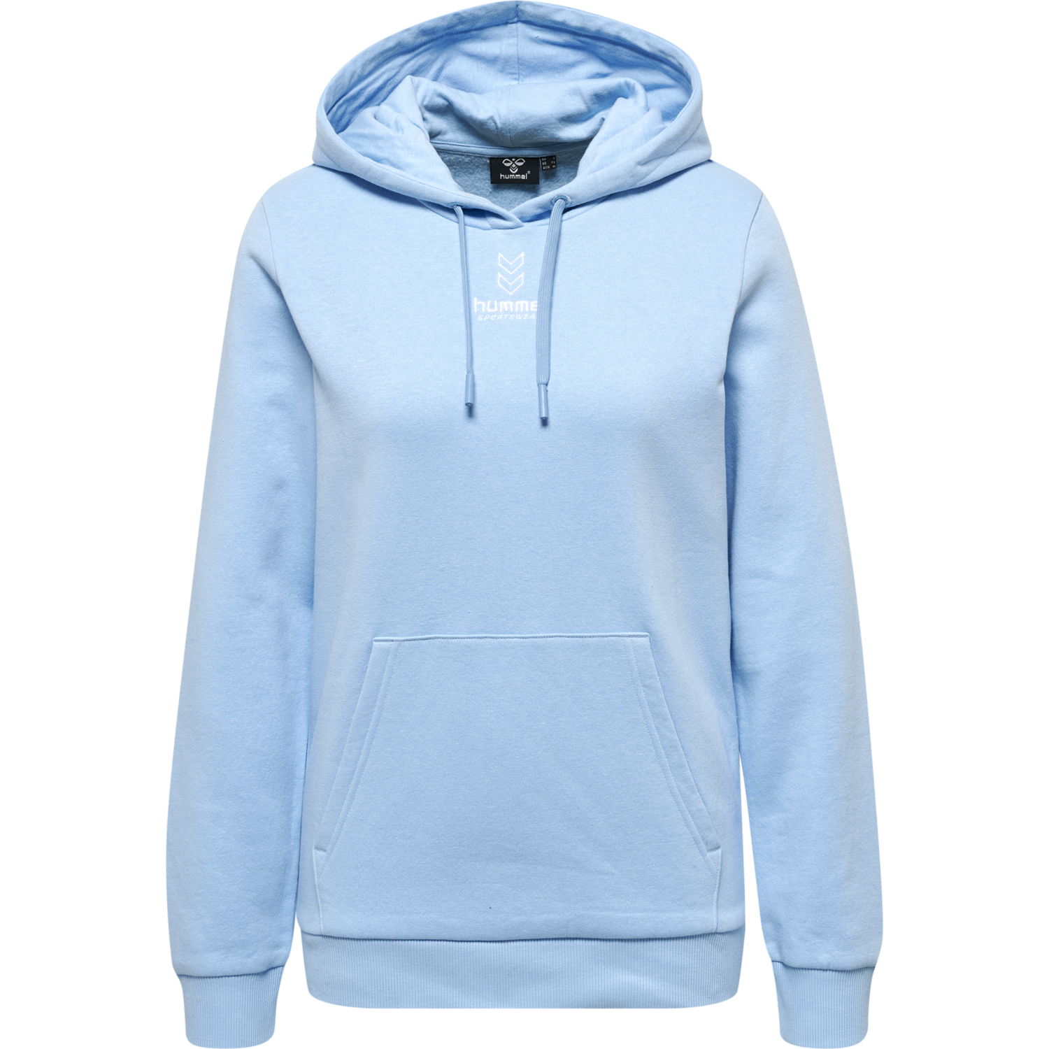 hmlOLIVIA HOODIE, AIRY BLUE, packshot