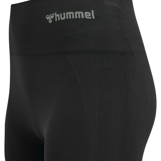 hmlTIF SEAMLESS HIGH WAIST TIGHTS, BLACK hmlTIF SEAMLESS HIGH WAIST TIGHTS, BLACK, packshot