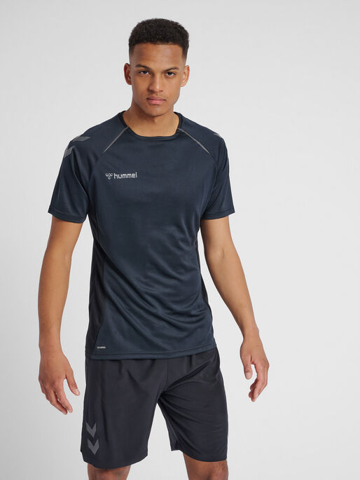 hmlAUTHENTIC PRO JERSEY S/S, ANTHRACITE, model