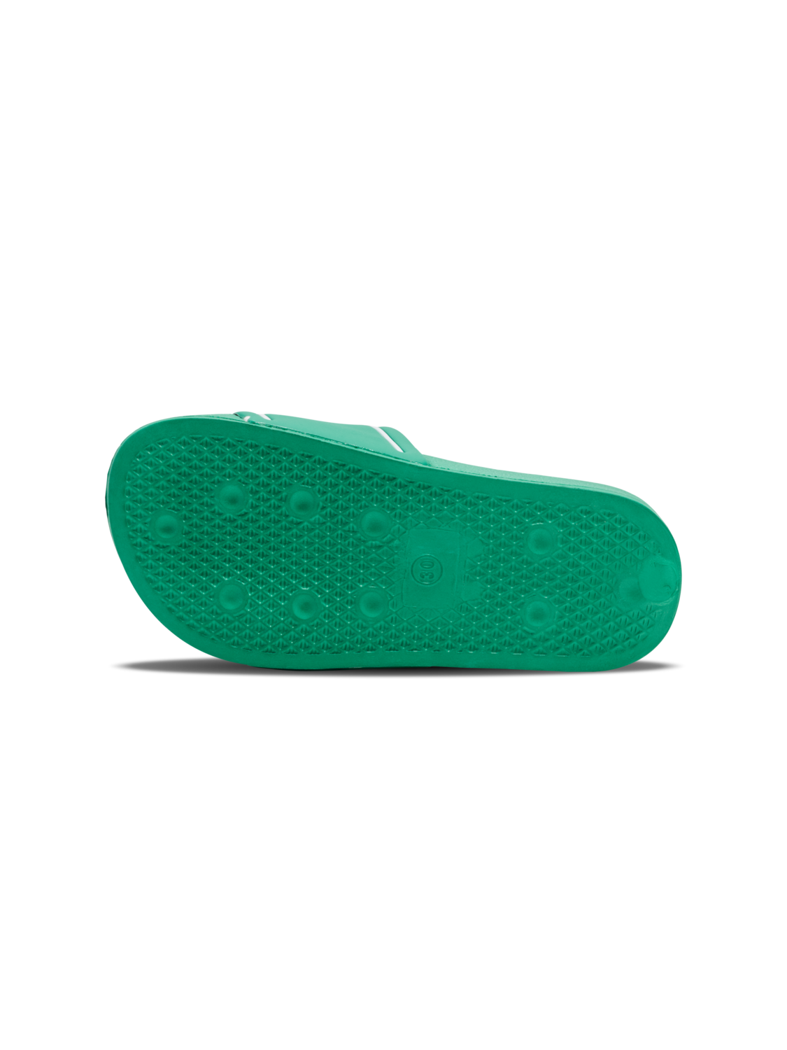 POOL SLIDE JR , GREEN/WHITE, packshot