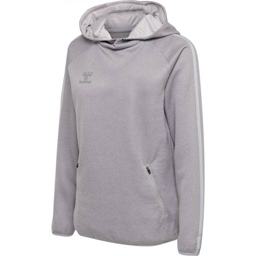 hmlCIMA HOODIE WOMAN, CADET MELANGE, packshot