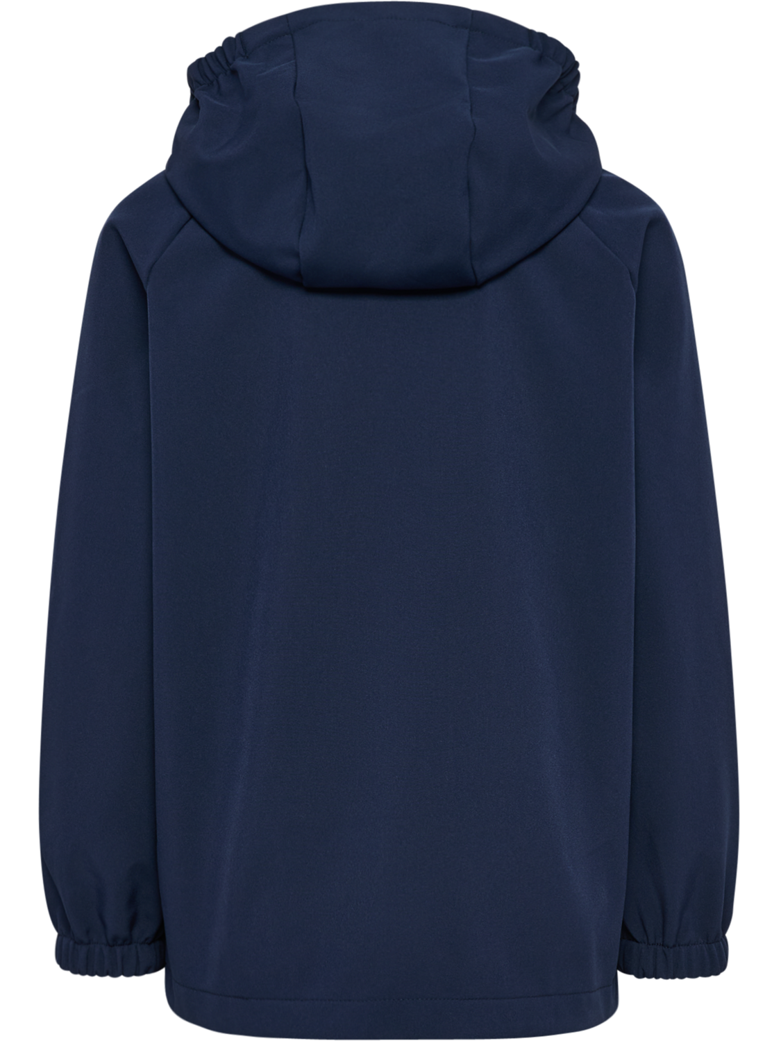 hmlJR LOOSE SOFTSHELL JACKET, BLACK IRIS, packshot