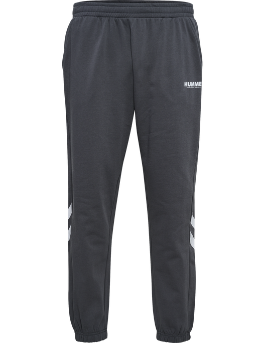 hmlLEGACY REGULAR PANTS PLUS, BLACKENED PEARL, packshot