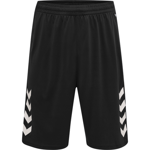 hmlCORE XK BASKET SHORTS, BLACK, packshot