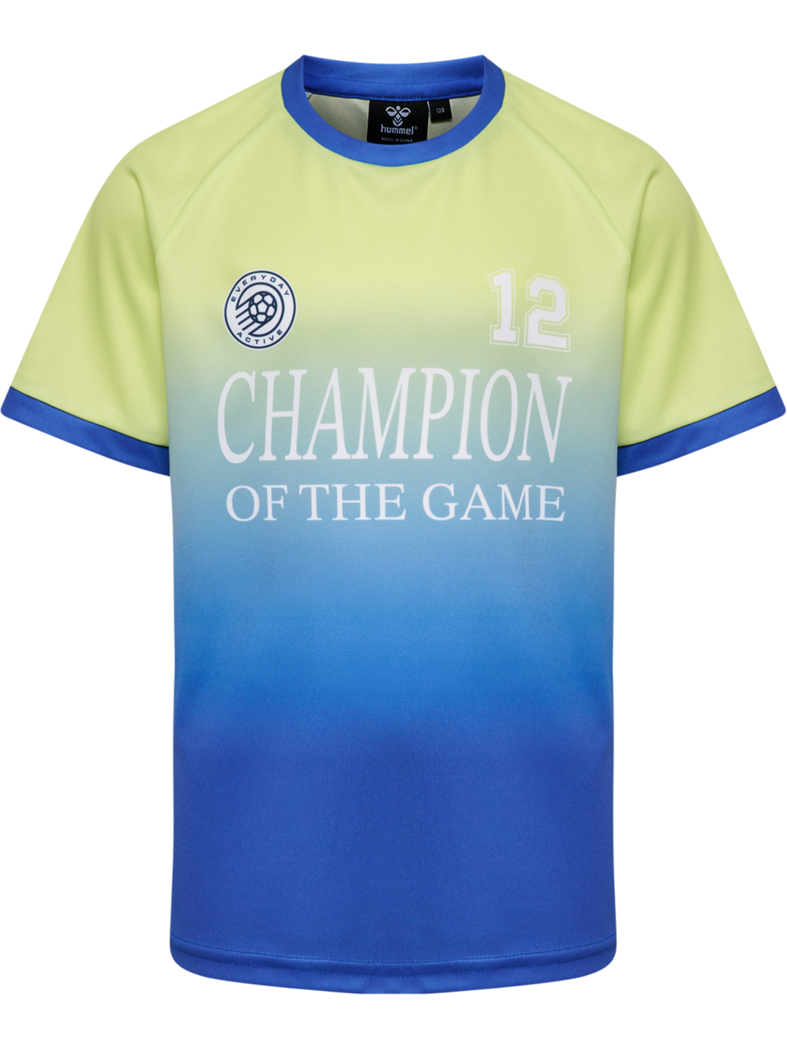 hmlSHIMMER T-SHIRT S/S, SHADOW LIME, packshot