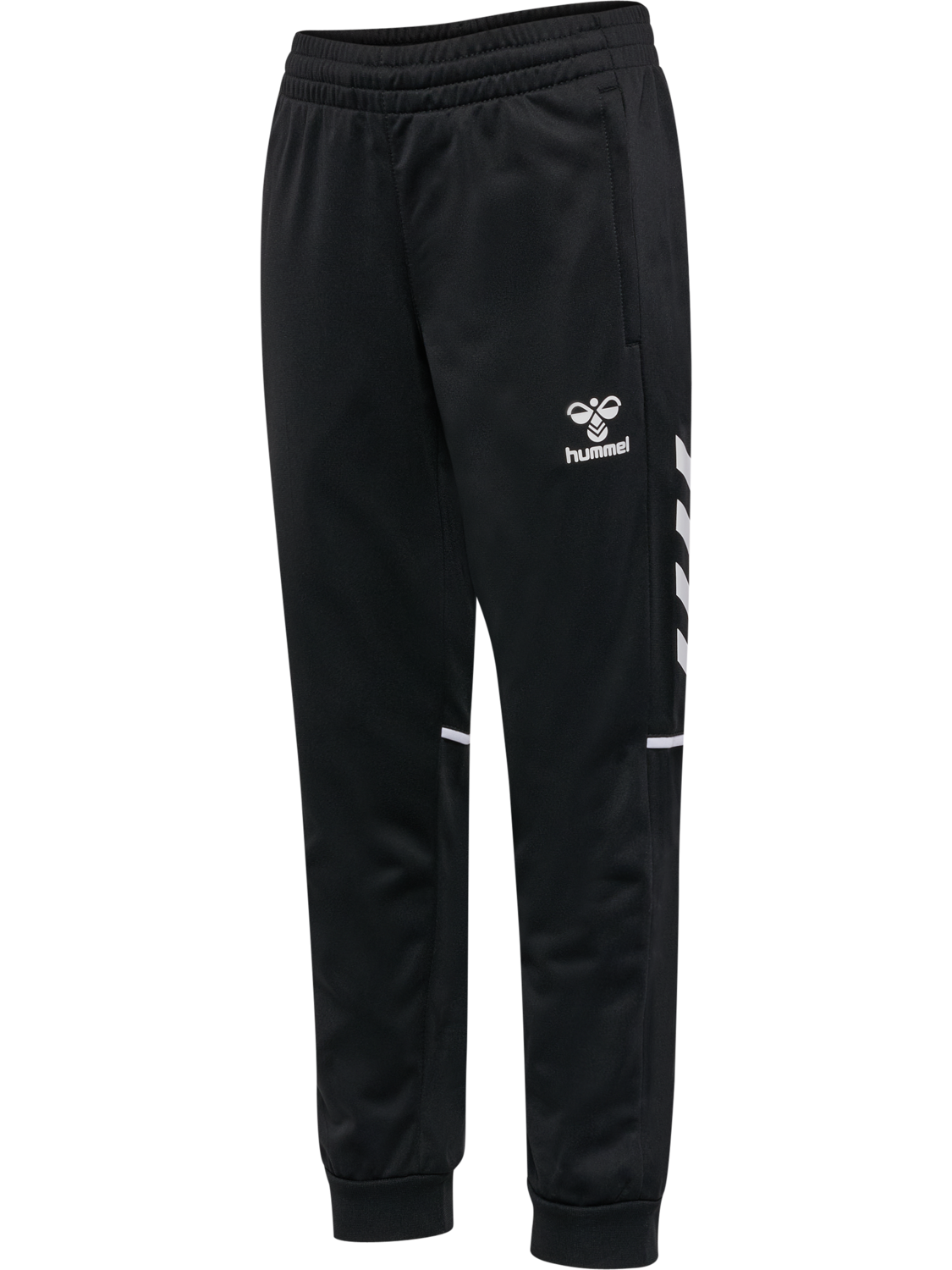 hmlCORE 2.0 TRACK PANTS KIDS, BLACK/WHITE, packshot
