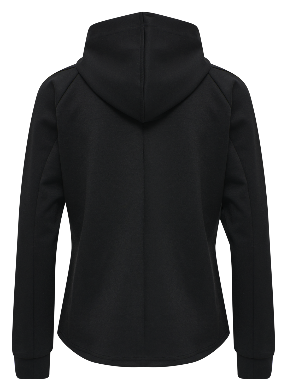 hmlESSI ZIP HOODIE, BLACK, packshot